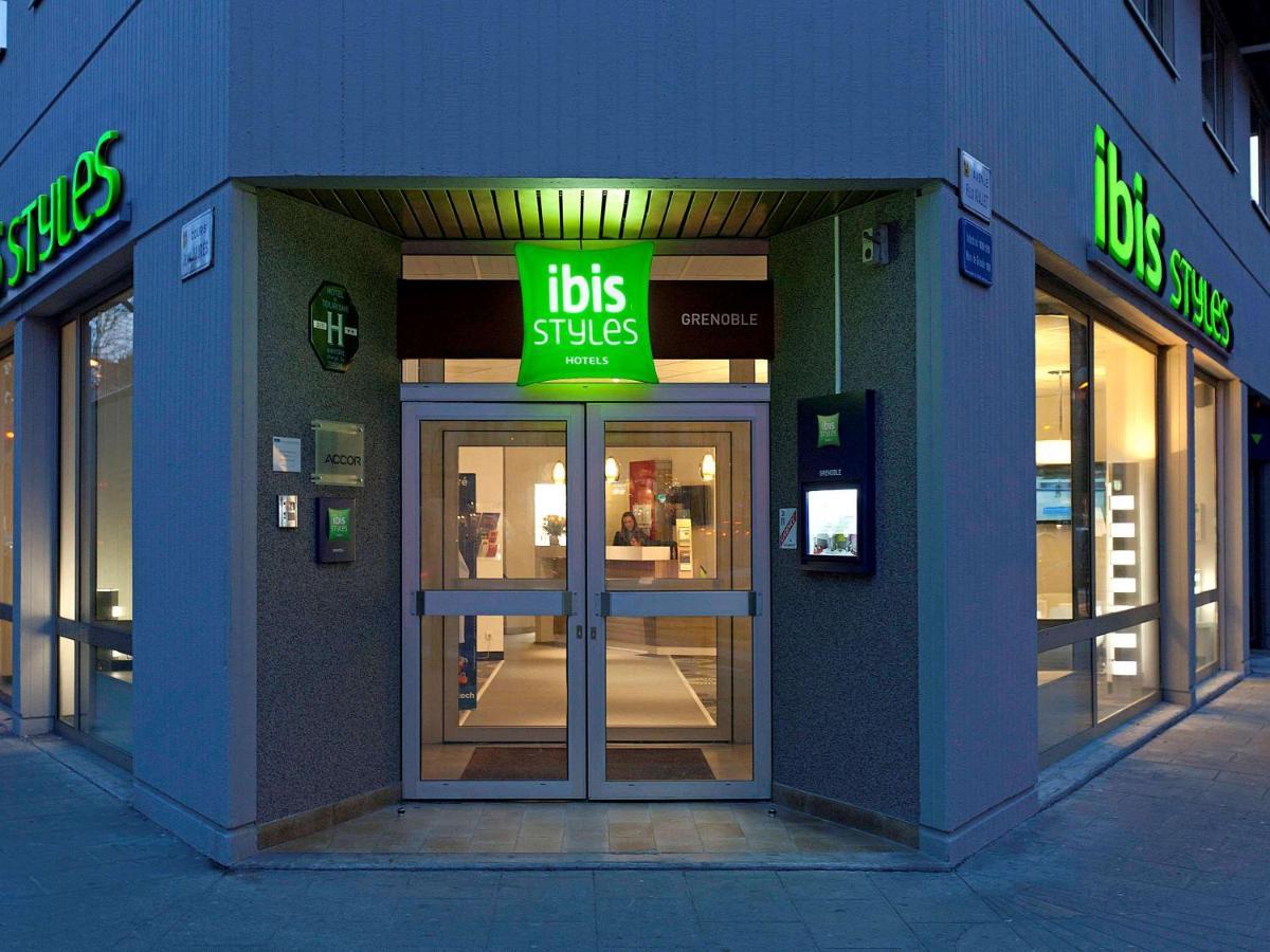 Ibis Styles Grenoble Centre Gare Hotel Esterno foto